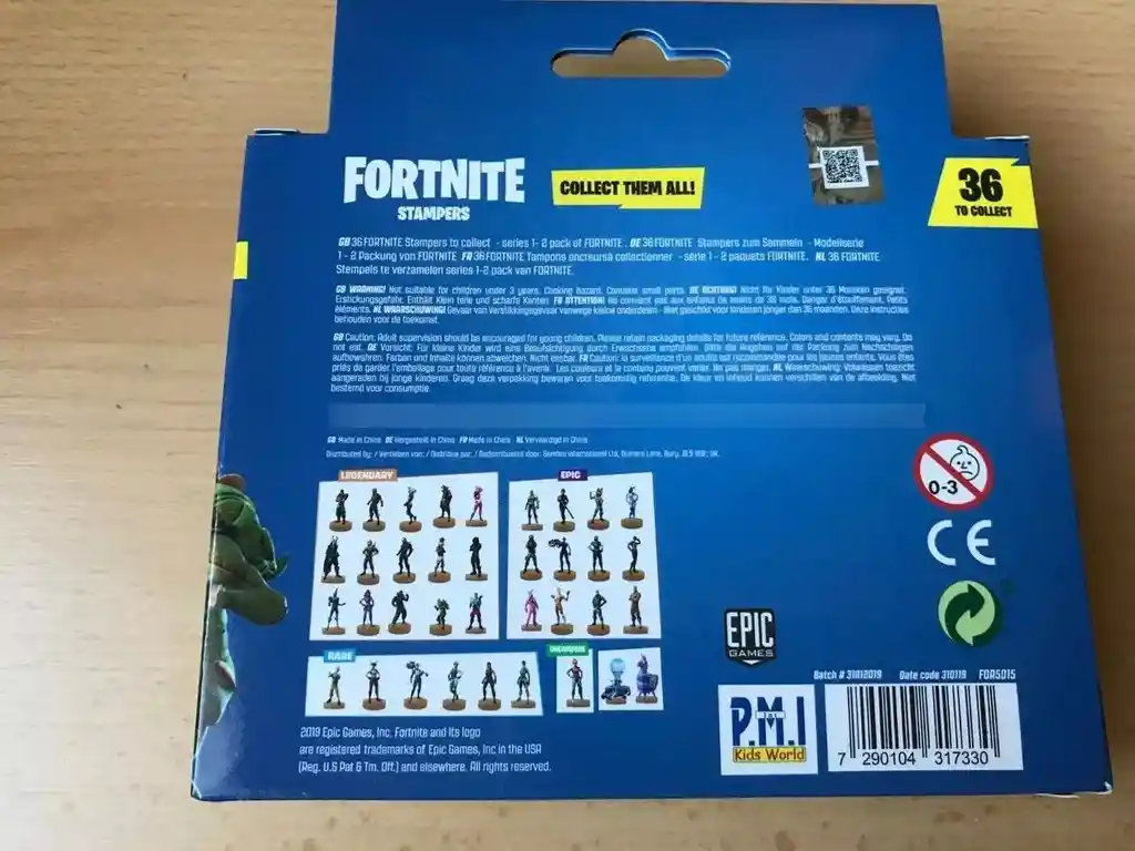 Figuras Fortnite Stamps Stamps Set 2
