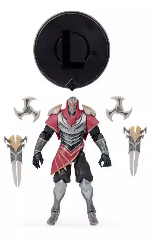 League Of Legends 6 Pulgadas Zed Collectible Figure