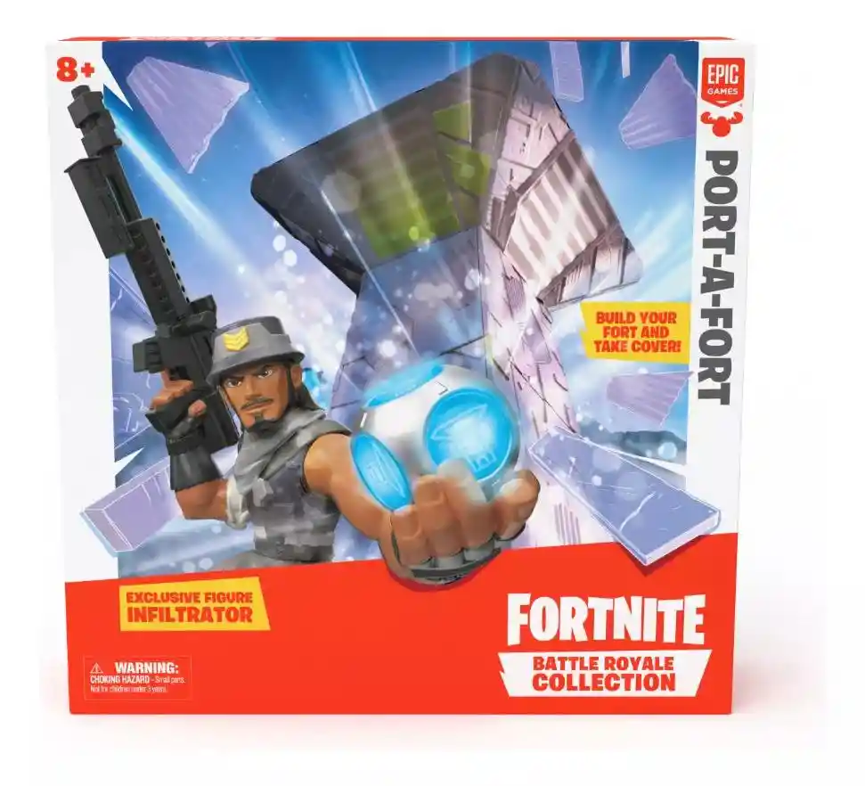 Fortnite S1 Set Construye Un Fuerte Con Figura