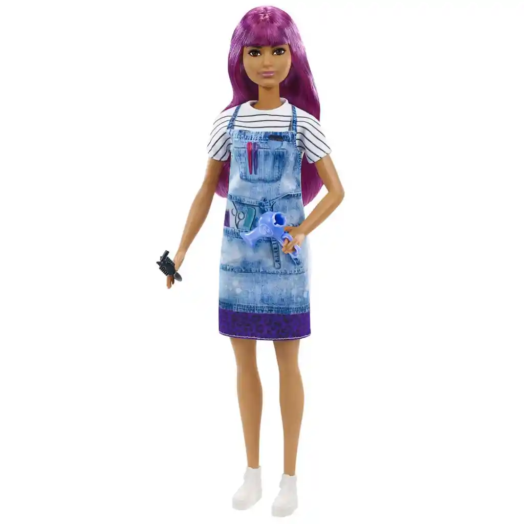 Barbie Quiero Ser Diseñadora De Peinados Peluquera Gtw36