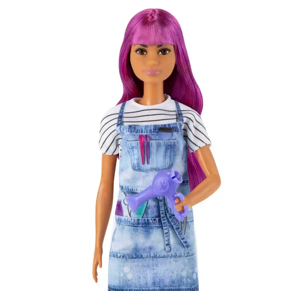 Barbie Quiero Ser Diseñadora De Peinados Peluquera Gtw36