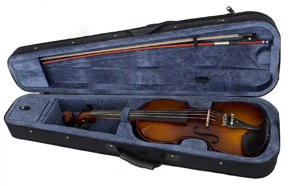 Violin Marca Greko Acabado Mate 4/4 Funcional Incluye Arco Resina O Brea Estuche Maletin Rigido Instrumento Musical