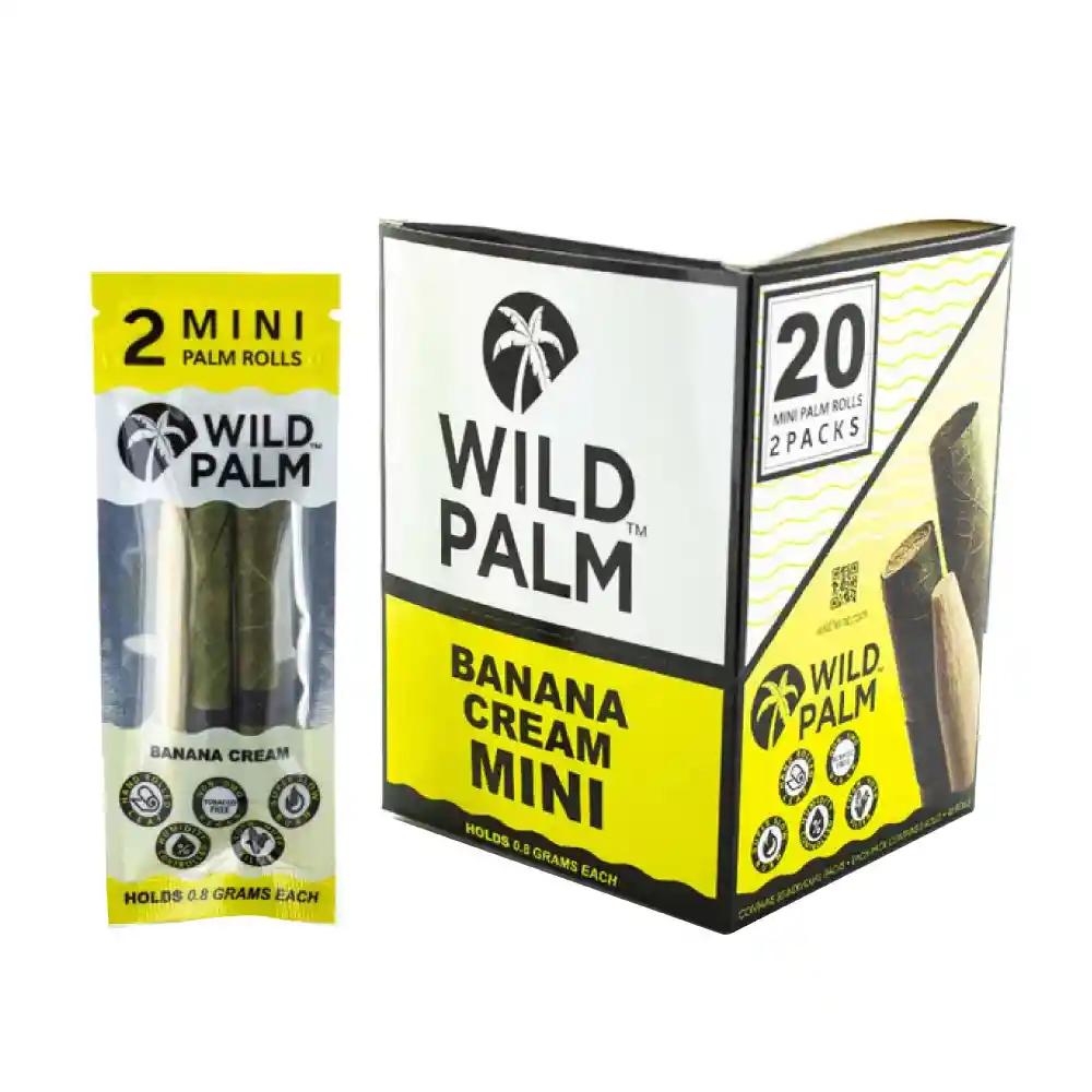 Wild Hemp - Mini Wild Palm - Rollos Banana Cream