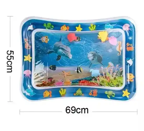 Colchoneta Tapete Agua De Bebés Estimulación Para Niños