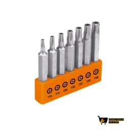 Juego De Puntas Torx Con Seguro 2" Truper - 17813