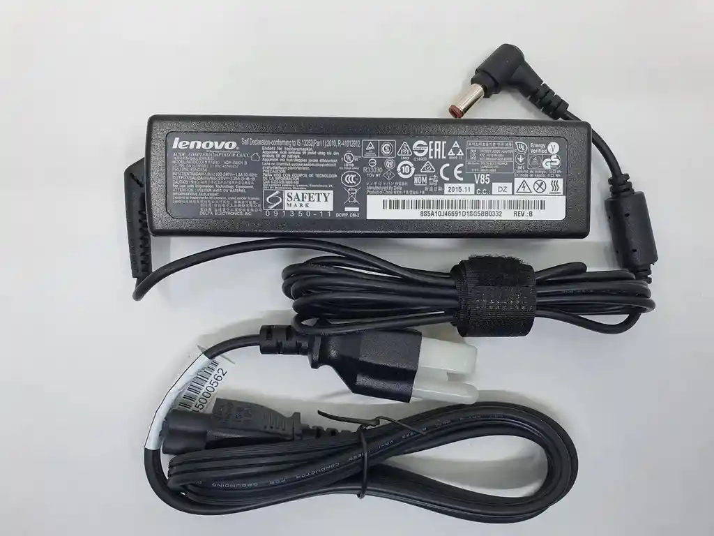 Cargador Lenovo Original 65 W 65a-ul Punta Cafe 20v 3.25a