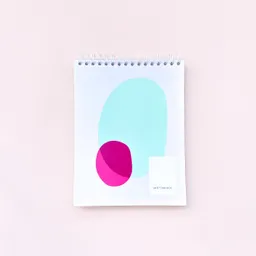 Cuaderno Hojas Blancas Translucent Vibes Pink