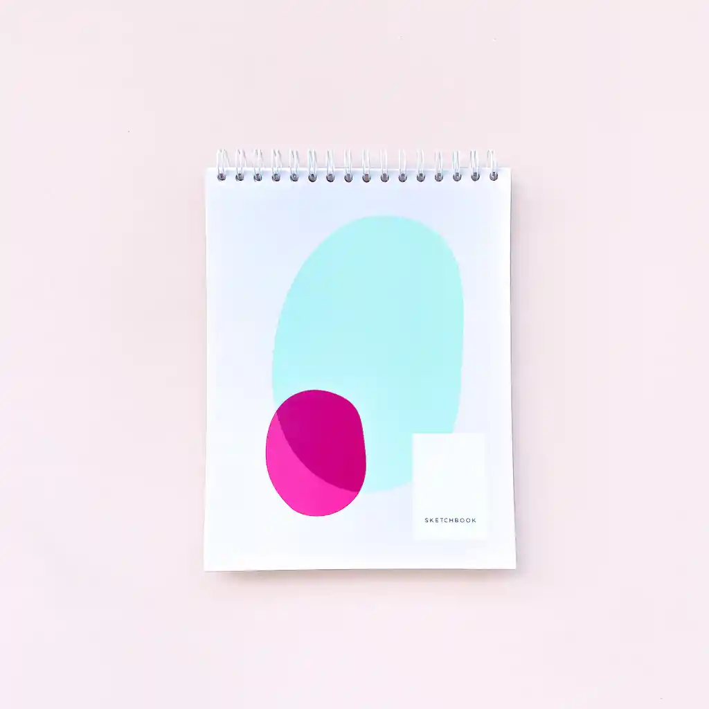 Cuaderno Hojas Blancas Translucent Vibes Pink