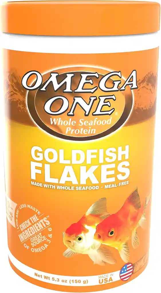 Goldfish Flakes 150g Omega One Comida Hojuelas