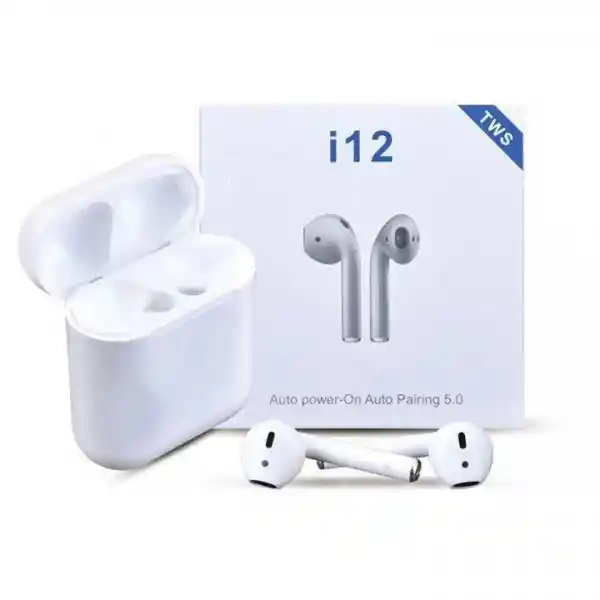 Manos Libres Auricular Audifonos Bluetooth I12 Tws