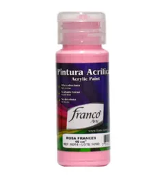 Pintura Acrilica Rosa Frances 60cc