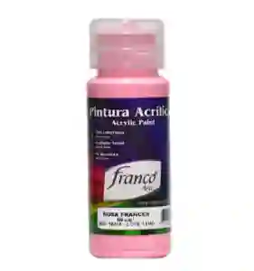 Pintura Acrilica Rosa Frances 60cc