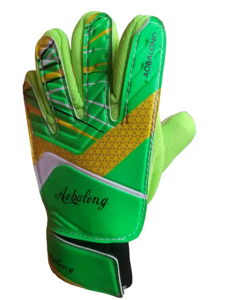 Guantes Portero Para Niño /a Fútbol Talla: 6 Arquero Football - Verde