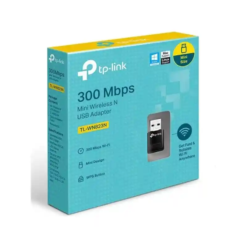 Usb Wifi Tp Link Usb Inalambrica 300mps Tl Wn823n