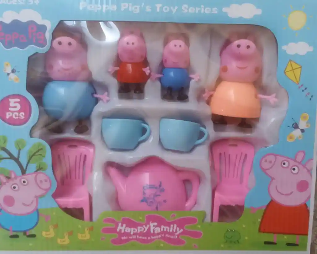 Set Personajes Peppa La Cerdita.