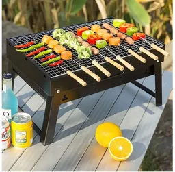Asador Metálico Con Accesorios
