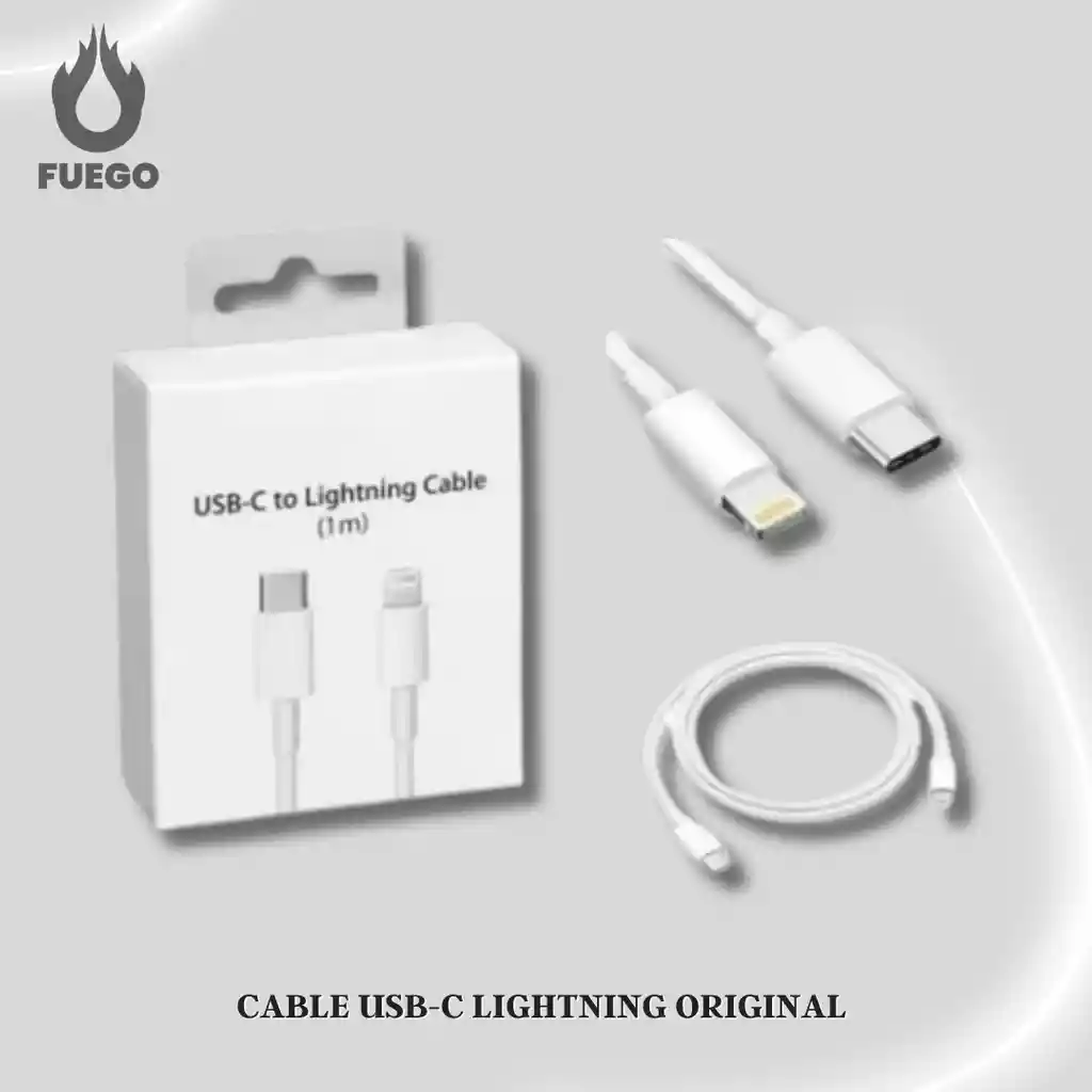 Cable Usb-c Lightning Original 1mt
