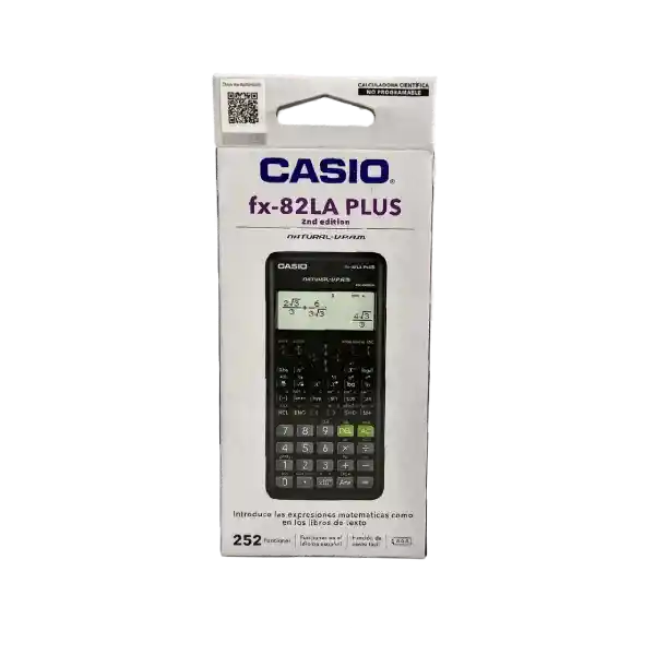 Calculadora Casio Fx82 La Plus Científica