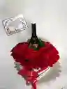Corazon De Rosas Rojas Con Baileys