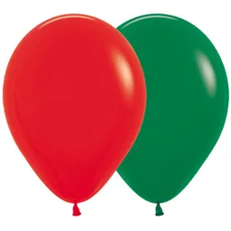 Paquete De Bombas / Globos Navidad Fashion X 12 Und