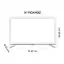 Televisor 24" Kalley K-tv24hdz Basico Hd Led Hdmi