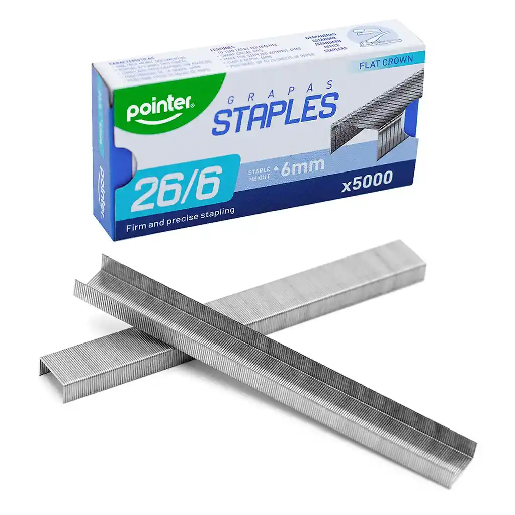 Grapas Staples Pointer X5000