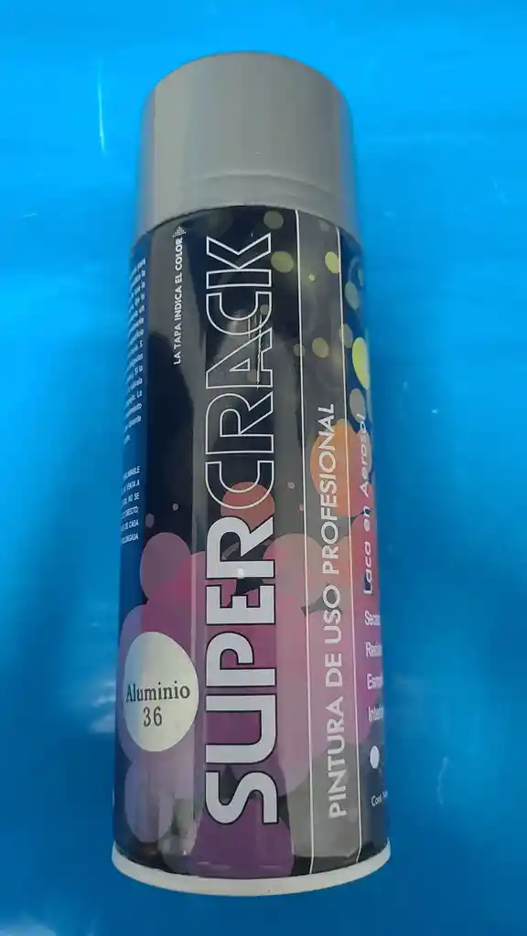 Pintura Aerosol Color Aluminio 400ml