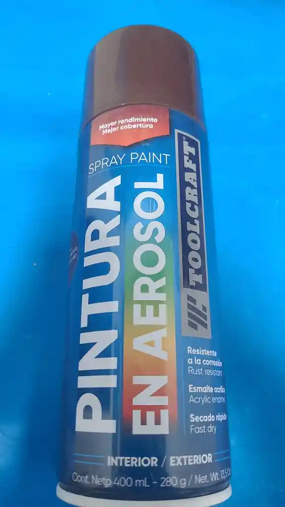 Pintura Anticorrosivo Aerosol Color Rojo 400ml