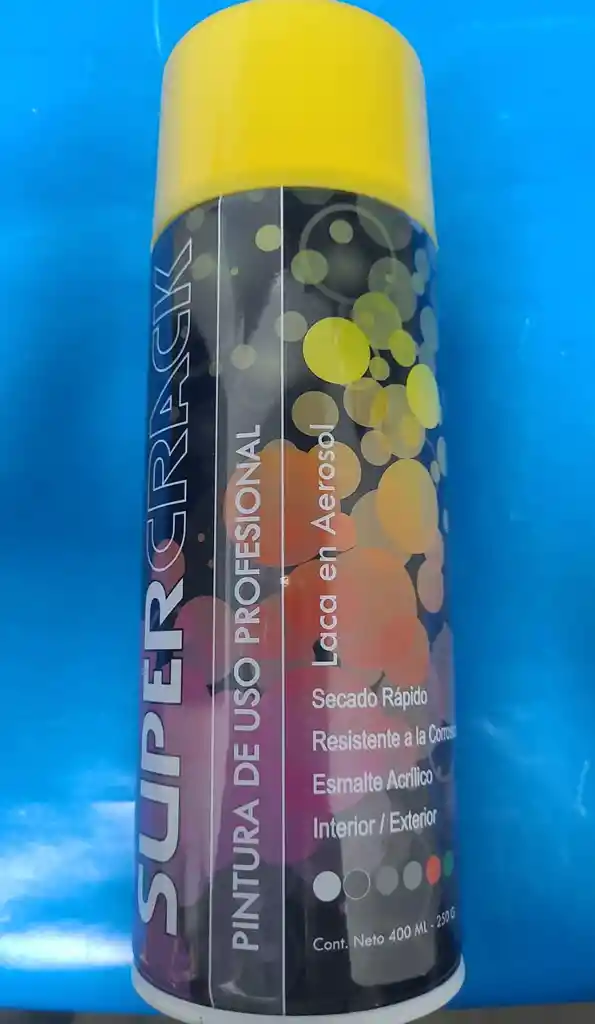 Pintura Aerosol Color Amarillo 400ml