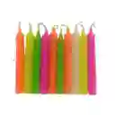 Velas De Navidad X 10 Unidades