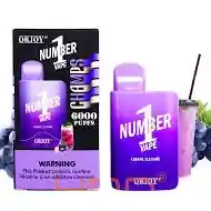 Vape Number 1 Grape Slushie 6000puffs Recargable