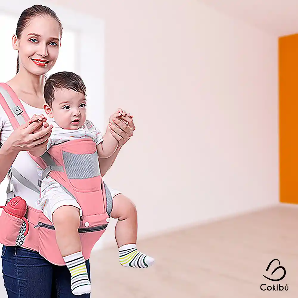 Cargador Canguro Para Bebe Ergonómico Asiento Comodidad