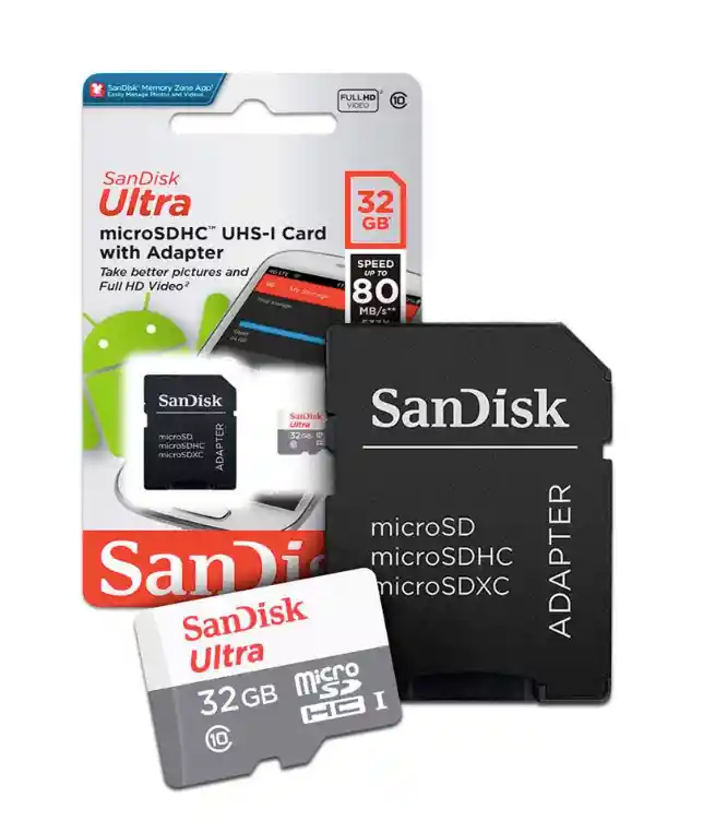 Memoria Micro Sd 32 Gb Sandisk