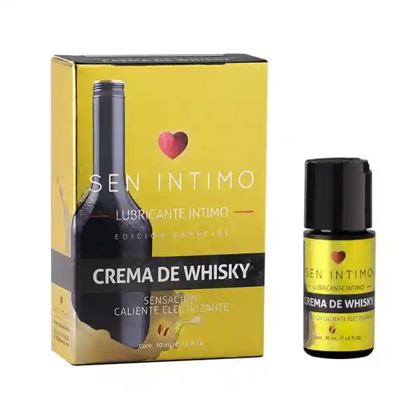 Lubricante Crema Whisky Electrizante