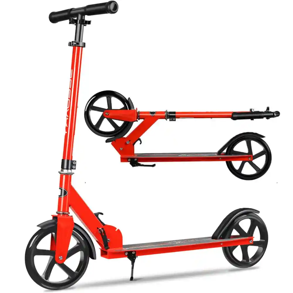 Patineta Scooter Plegable Xxl Para Niños 7+ Jóvenes Adultos