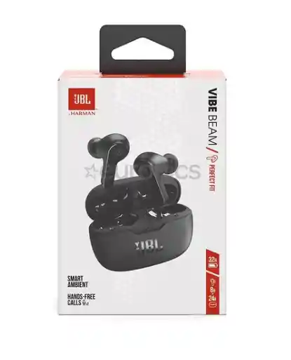 Audífonos In-ear Inalámbricos Jbl Vibe Beam Tws Deep Bass