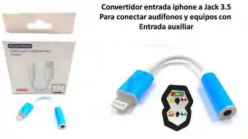 Convertidor Iphone A Jack 3.5