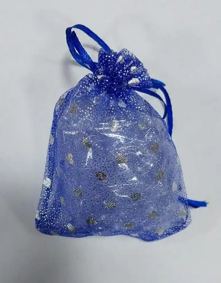 10 Unidades De Bolsas De Tela De Organza Para Regalos 10 Cm X 12 Cm