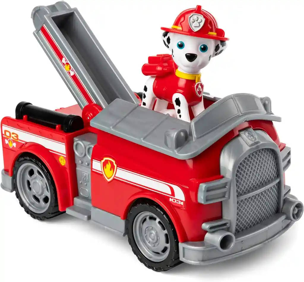 Vehículo Con Personaje Paw Patrol Marshall