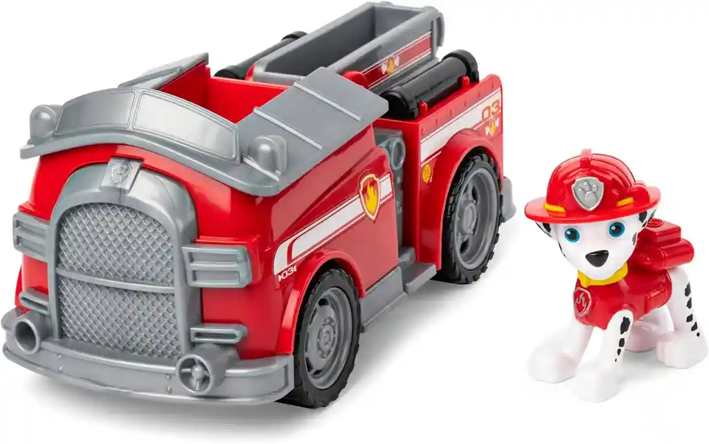 Vehículo Con Personaje Paw Patrol Marshall