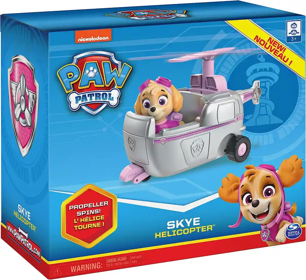 Vehículo Con Personaje Paw Patrol Skye