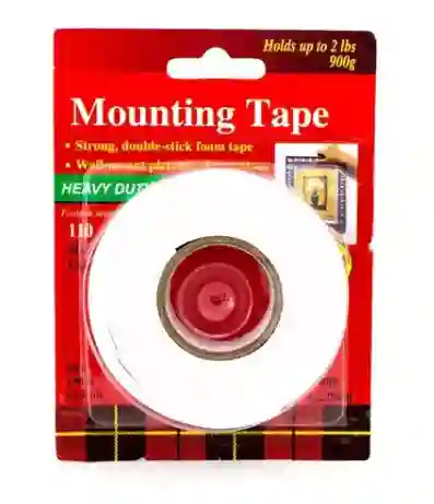 Cinta Doble Faz Heavy Duty Espuma Mounting Tape 18mm X 5mts 19 Mm X 2.2 Mt