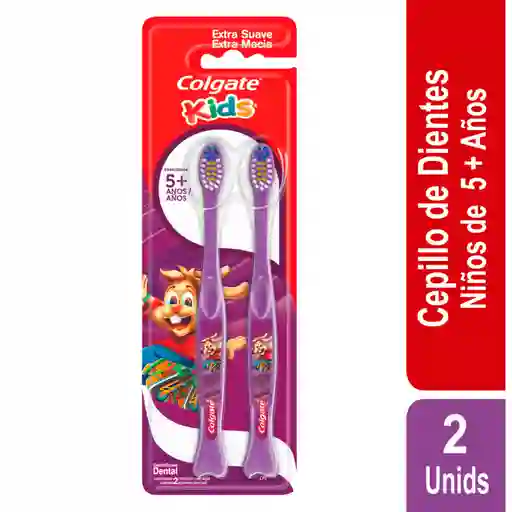 Colgate Cepillo de Dientes Tandy Niños Extra Suave 2 Und