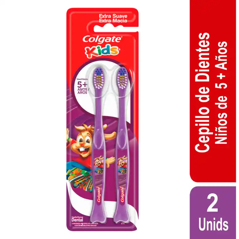 Colgate Cepillo de Dientes Tandy Niños Extra Suave 2 Und