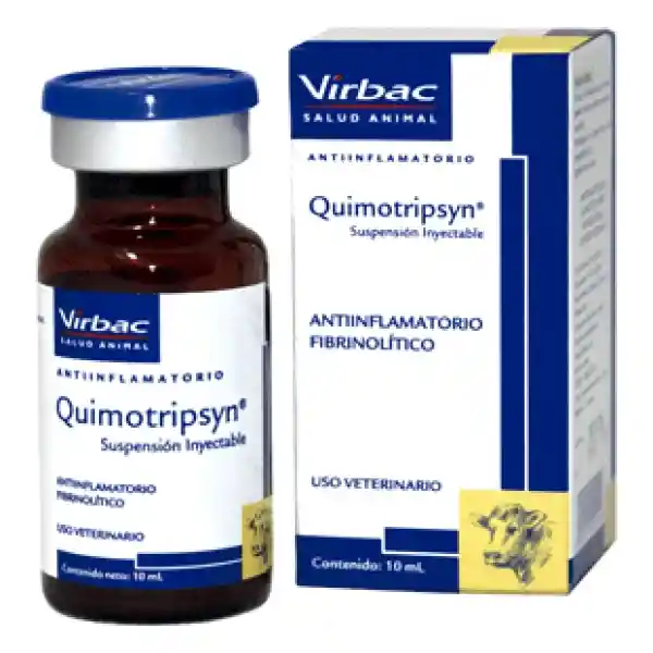 Quimotripsyn Iny Fco X 10 Ml