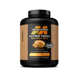 Proteína Nitrotech 100% Whey Gold Dulce De Leche 5 Lb