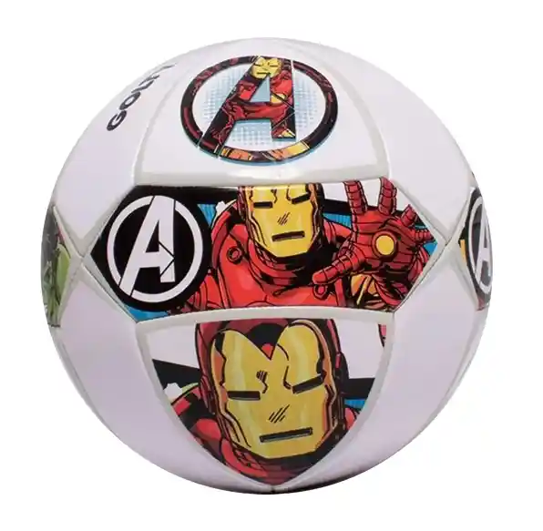 Balón Fútbol Golty Marvel Avengers Cosido A Maquina #5