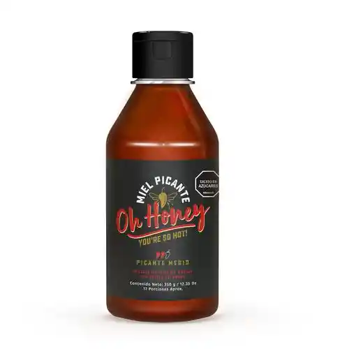 Oh Honey Miel Picante X 2 Unidades 12.35 Oz (350 G) C/u