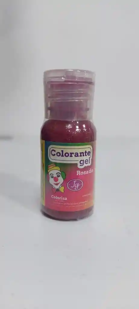 Colorante En Gel Rosado Colorisa 13 Ml