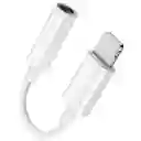 Adaptador Lightning Para Iphone A Jack 3.5mm Para Audifonos